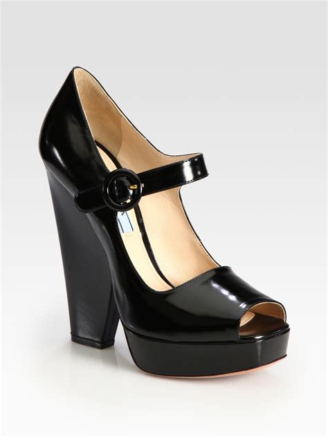 prada poop heels|Prada platform heels.